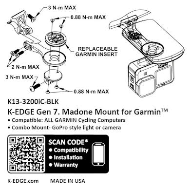 K-Edge Garmin Gen 7 Madone/Emonda Combo Mount alternate image 0