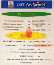 Fun Flavours menu 3