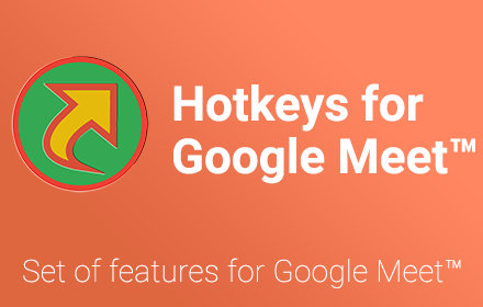 Hotkeys for Google Meet™ Preview image 0