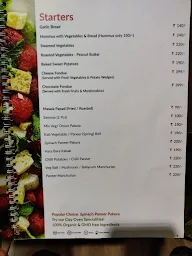 Dhatu Organic Stores & Kitchen menu 1