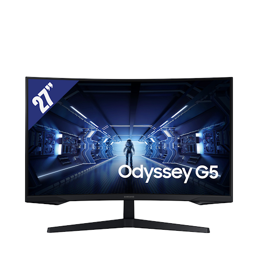 Màn hình LCD SAMSUNG 27" LC27G55TQBEXXV (2560 x 1440/VA/144Hz/1 ms/FreeSync Premium)