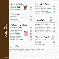 Hugs & Mugs menu 1