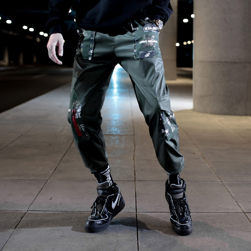 Title 5, Mens Overalls Loose Sweatpants Couples Comfor...