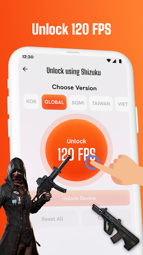 Screenshot 120 FPS Booster - FPS Unlocker