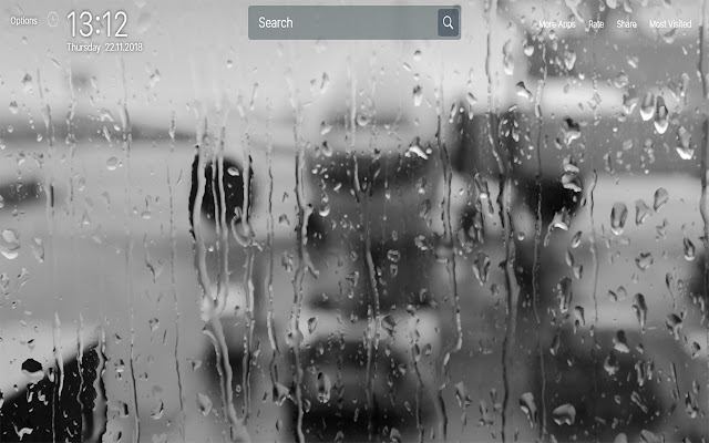 Rain Wallpapers New Tab