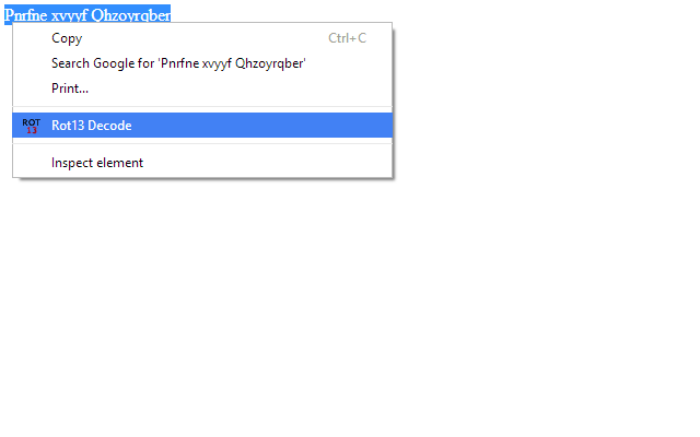Rot13 Decoder Preview image 0