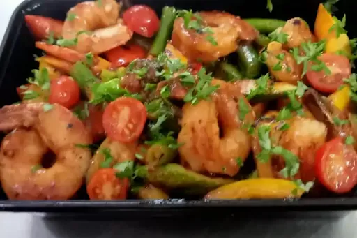 Prawns With Exotic Veggies