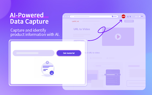 LAiPIC.AI: Quickly turn URL links into controlled AI videos