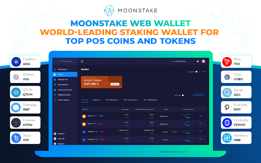 Moonstake Wallet - DApp Connector Extension