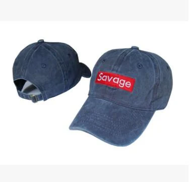Sauvage Casquette de baseball Broderie Hommes Papa Chapeau Coton Os Femmes Snapback Casquettes Hip Hop Soleil Style De M