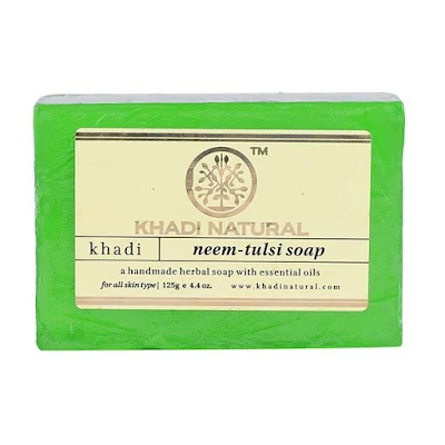 Khadi Natural Neem Tulsi Soap - 125 gm