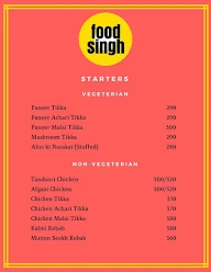 Food Singh menu 4