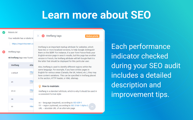 Free SEO Audit & Website Checker by Semalt Preview image 7