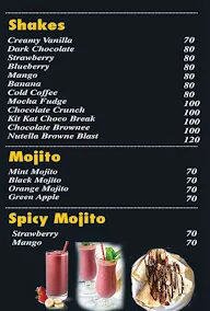 Mr M Cafe menu 2