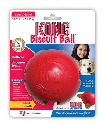 Kong Bisquit Ball leksak S [BB3] 1st