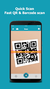 Capture d'écran du scanner de codes-barres QR Pro