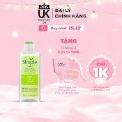 [Mã Allskam2311M Giảm 15% Đơn 299K] Nước Hoa Hồng Soothing Facial Toner Simple Cân Bằng Ẩm Cho Da 200Ml