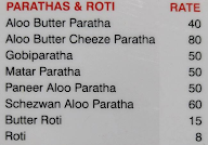 Desi Paratha menu 1