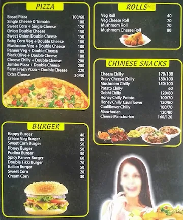 Sauces N Spices Cafe menu 