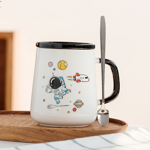 Title 6, Milk Creative household water cup, simple coffe...