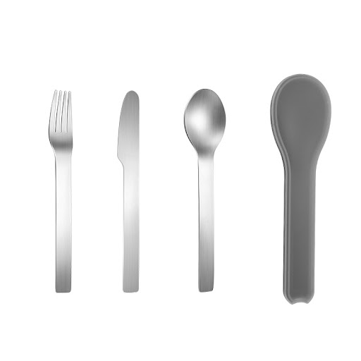 Title 7, Student Travel Convenient Stainless Steel Cutle...