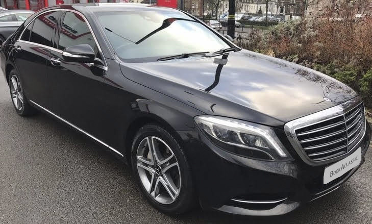 Mercedes S-class Hire Belfast