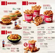 KFC menu 1