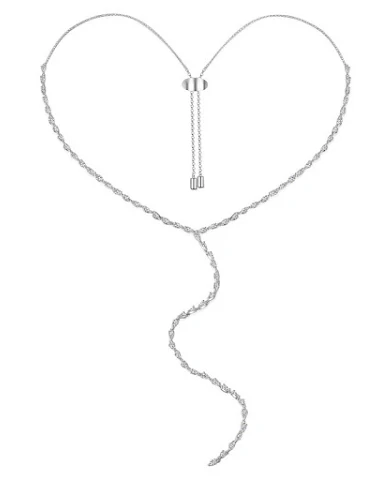 Collar de lágrima larga en forma de - 0