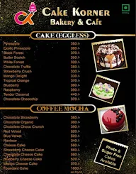 Cake Corner Bakery And Cafe menu 2