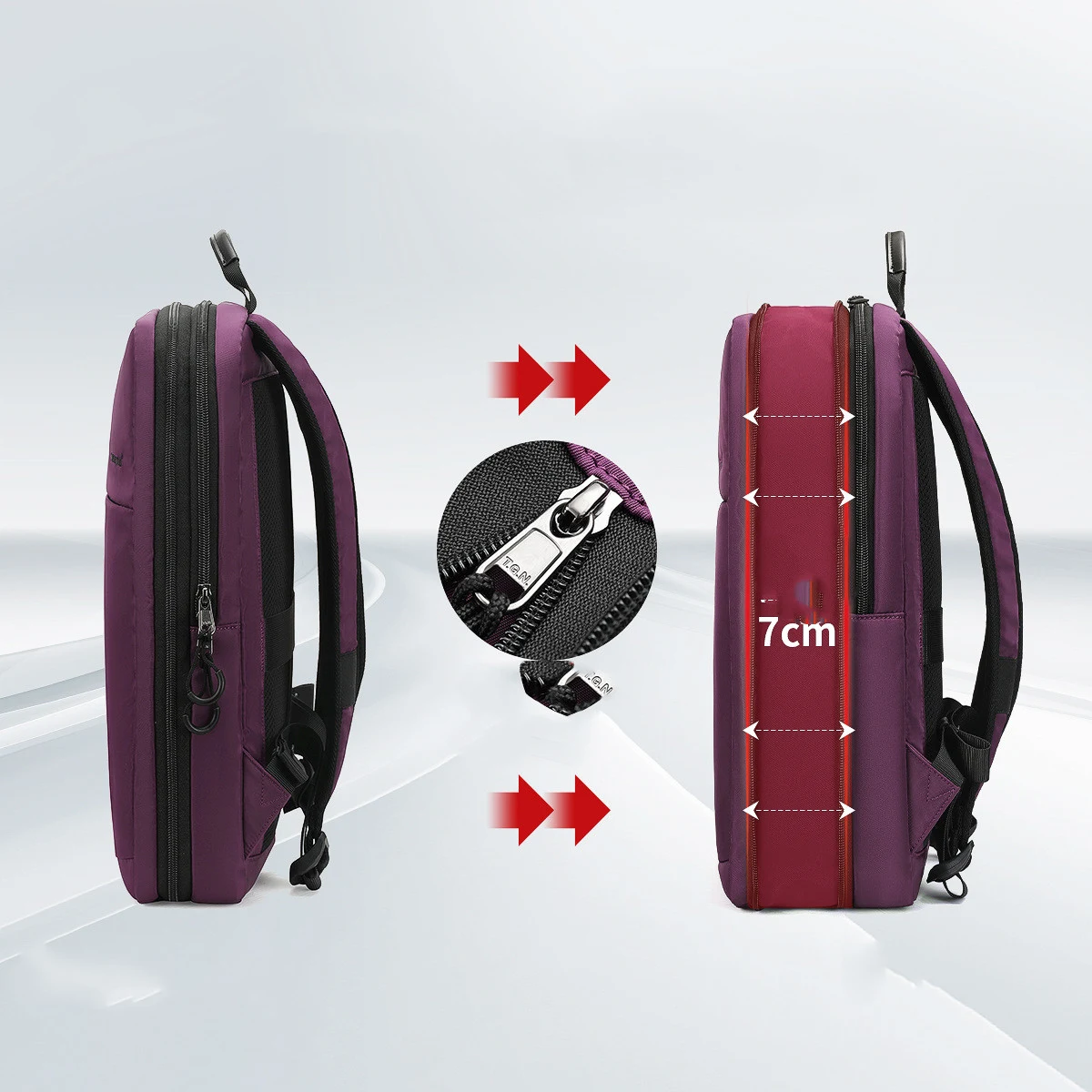 Title 5, Female Backpack Business Workplace Commute