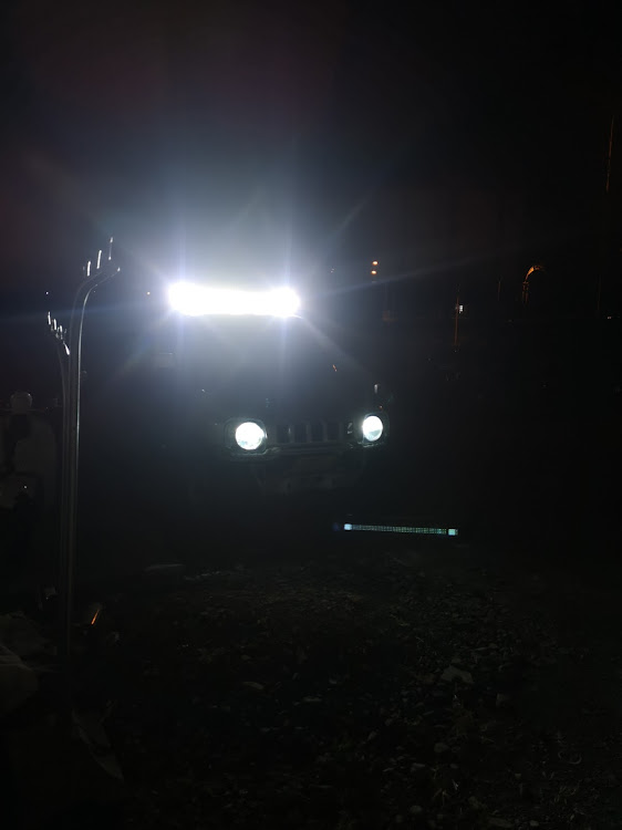 ジムニーのLEDワークライトに関するカスタム事例の投稿画像3枚目