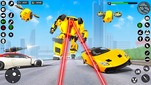 Screenshot Flying Robot Car Transform