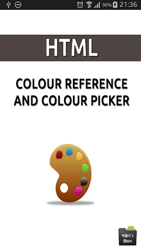 HTML Colours Colour Picker