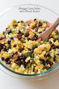 Mango Corn Salsa With Black Beans Was Pinched From <a Href=http://www.fromvalerieskitchen.com/2015/09/mango-corn-salsa-with-black-beans/ Target=_blank>www.fromvalerieskitchen.com.</a>