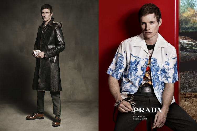 Eddie Redmayne for Prada