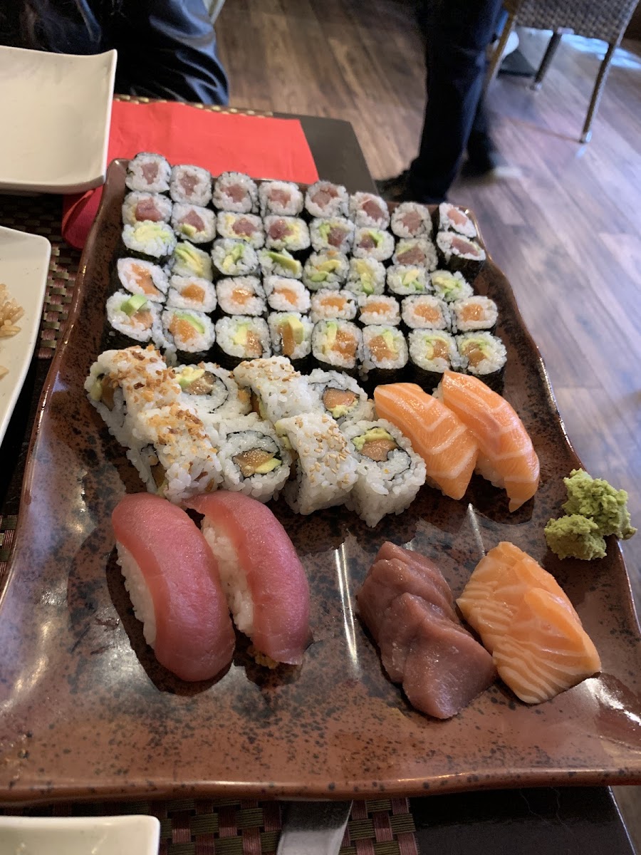 Gluten-Free Sushi at Yamasato II