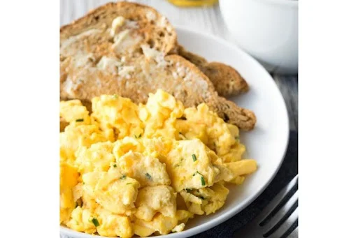 Scrambled Eggs and Breads - Keto