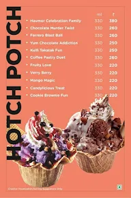 Havmor Ice Cream menu 4