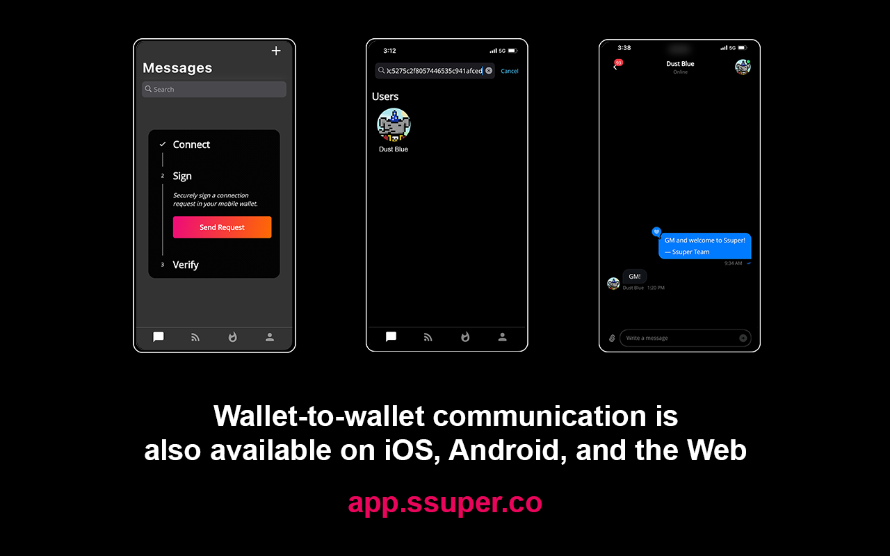 OpenSea Wallet-To-Wallet Messenger by Ssuper Preview image 7