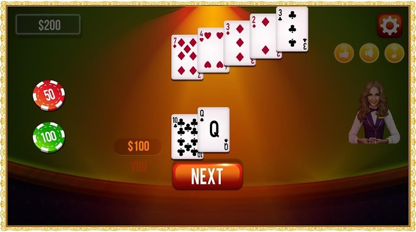 Blackjack 21 offline Screen 3