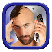 Bald Head Funny Photo Booth  Icon