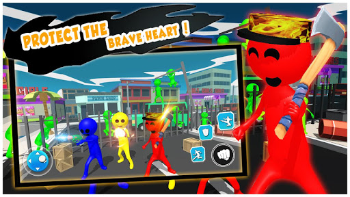 Anger Of Stickman  Zombie Shooting Game