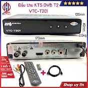 Đầu Thu Kỹ Thuật Số Dvb T2 Vtc - T201 H2Pro Cao Cấp - Xem Truyền Hình Miễn Phí - Sắc Nét - Đa Kênh, Đầu Thu Dvb T2 Vtc T201