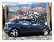 TICKET TO RIDE: The VW Golf Cabriolet proved a fitting vehicle to take in the sights and sounds of Soweto