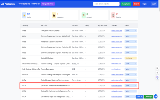 AI Job Tracker
