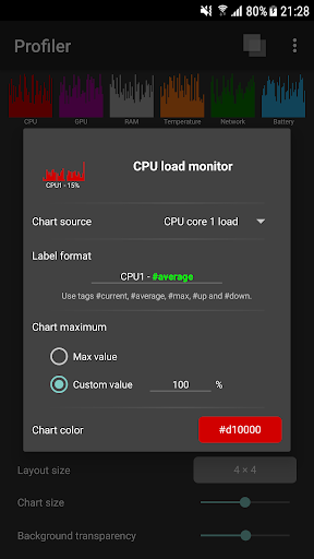 Screenshot Profiler