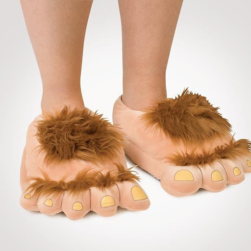 Title 2, Retro Big Feet Plush Home Drag, super soft and ...
