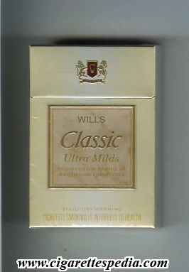 Classic Ultra Mild, Refined Taste Cigarette 20 Cigarette - 20 pcs