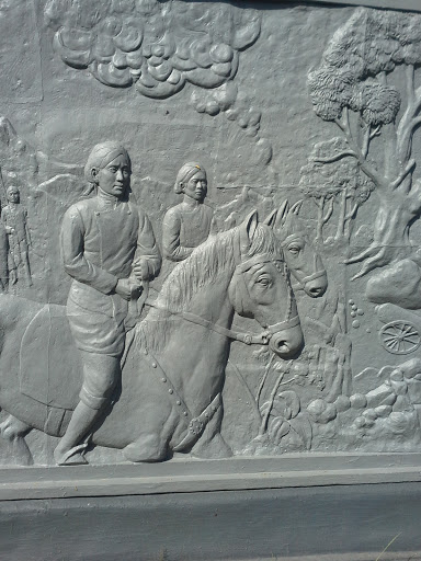 Relief Pangeran Berkuda