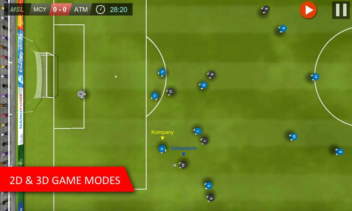   Mobile Soccer League- 스크린샷 